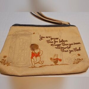 Whinnie the Pooh London wristlet